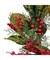 24" Un-Lit Mixed Leaves & Berries Green Wreath – Classic Christmas Decoration